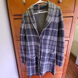 Toad & Co. Grey Lambswool Cardigan | Size Medium
